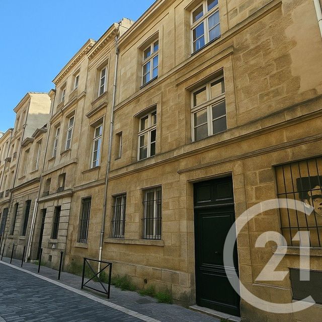 Appartement Studio à vendre - 1 pièce - 23.03 m2 - BORDEAUX - 33 - AQUITAINE - Century 21 Kadima Caudéran